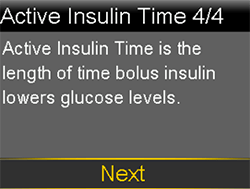 Active Insulin Time