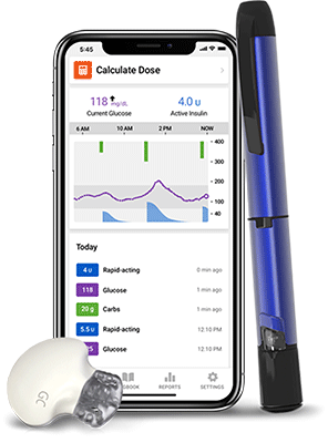 Real-time CGM readings - InPen