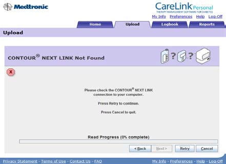 carelink usb driver software